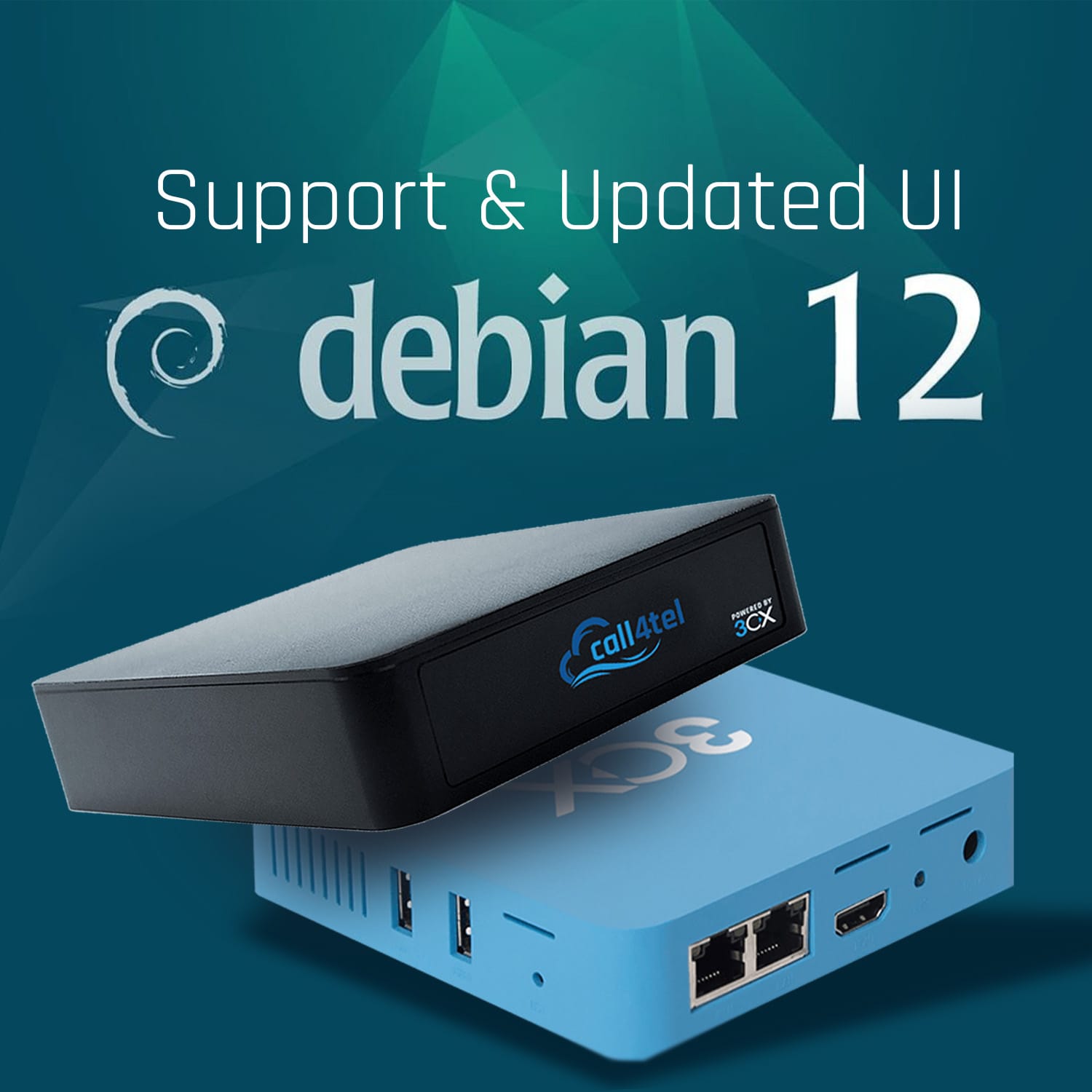 New 3CX PBX appliance update with Debian 12 Support